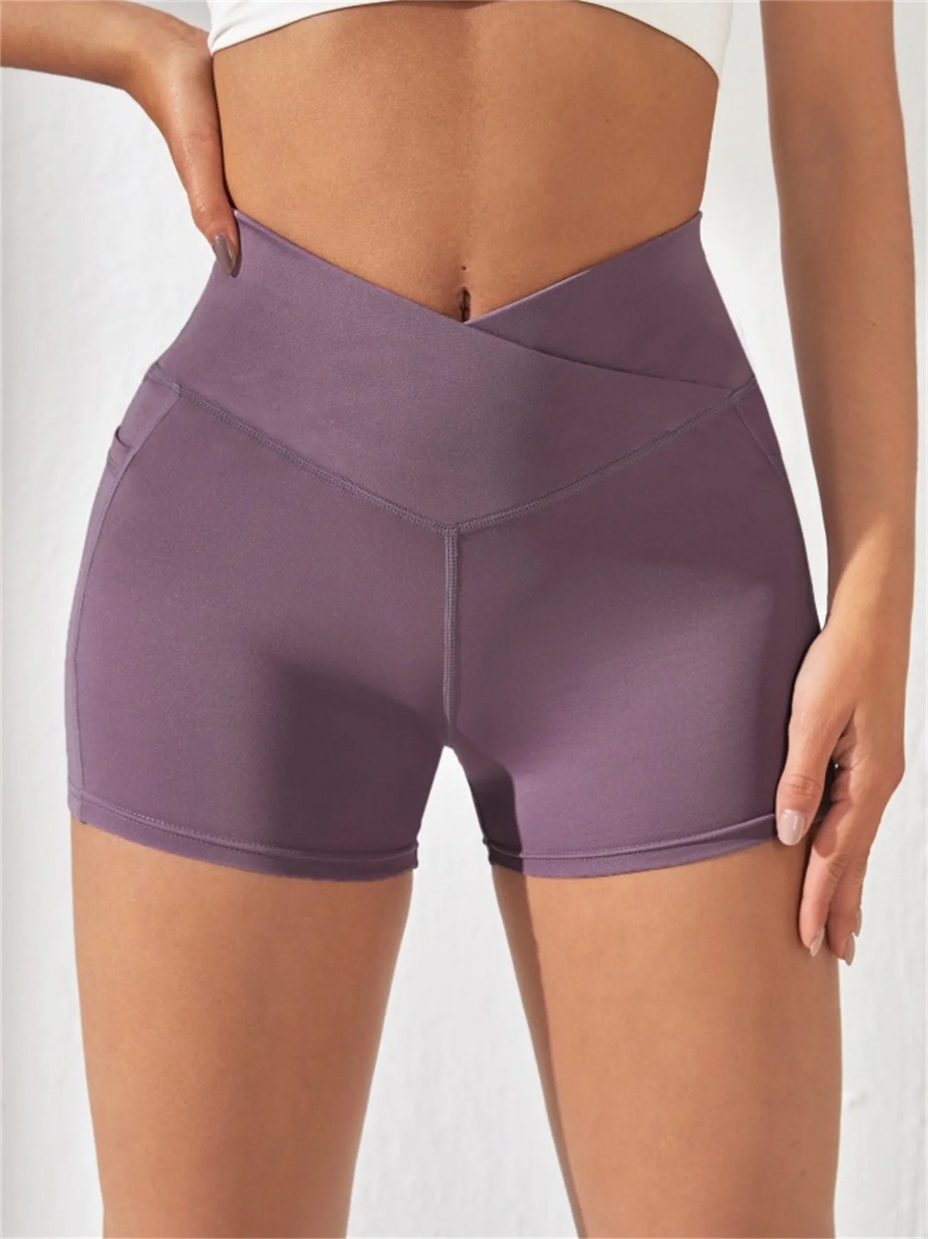 MOVA High Waist Yoga shorts